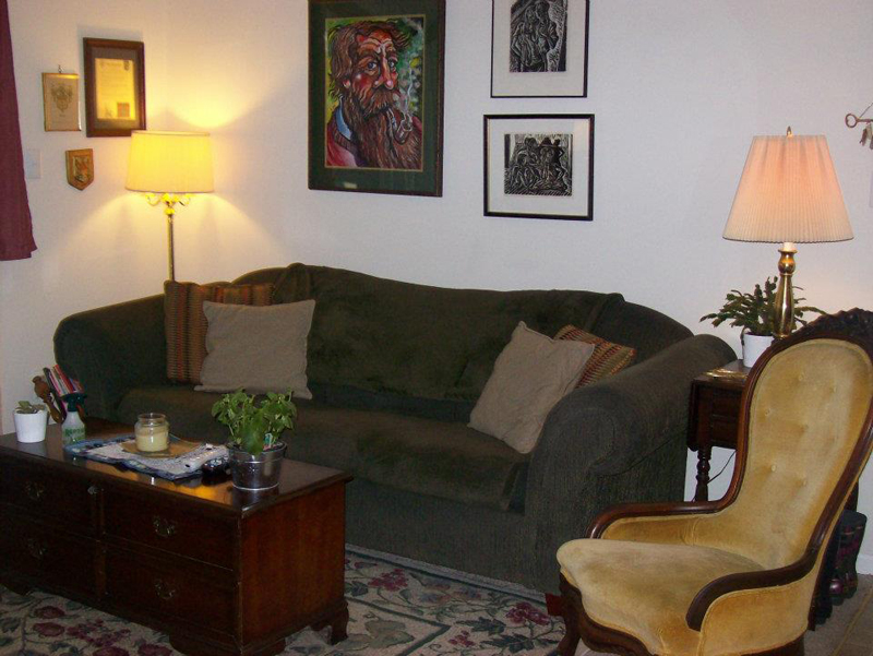 Downsized Living Room